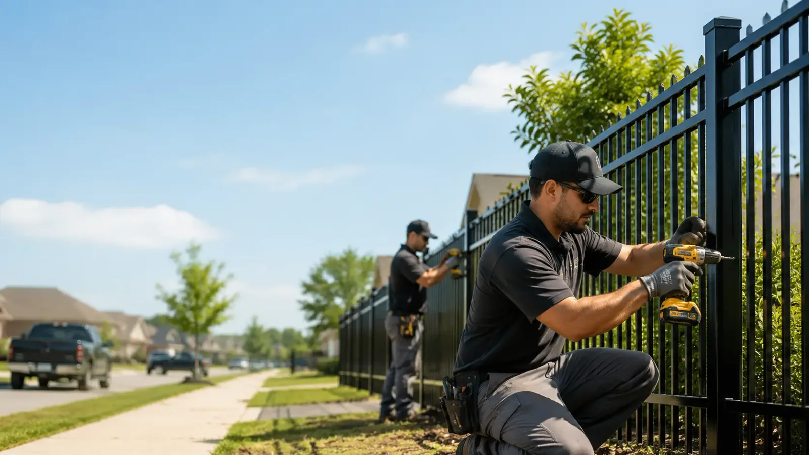 Metal Fence Installation in Harford, PA